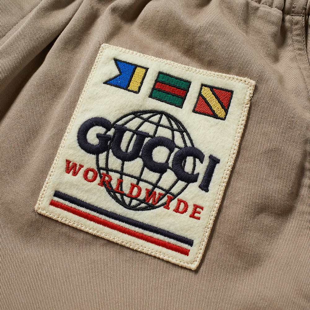 Gucci Nautical Logo Patch Cargo Pant