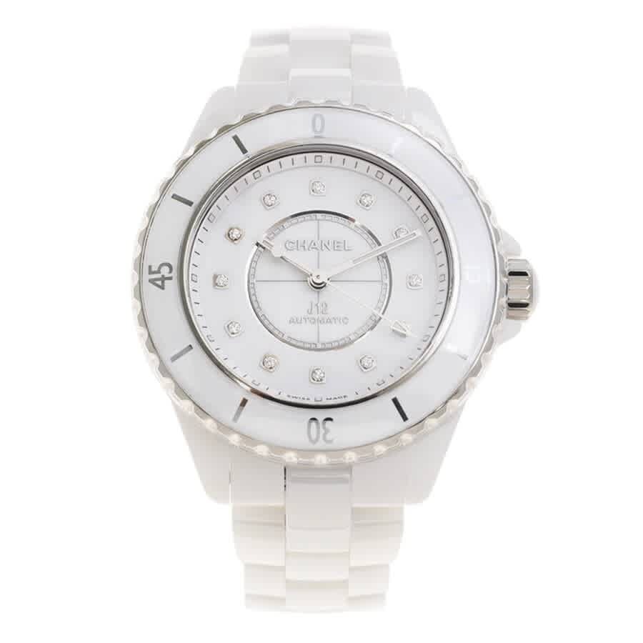 Chanel J12 Automatic White Dial Ladies Watch H9741