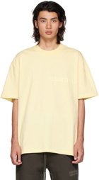 Fear of God ESSENTIALS Yellow Flocked T-Shirt