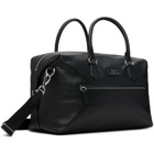 Polo Ralph Lauren Black Smooth Leather Duffle Bag
