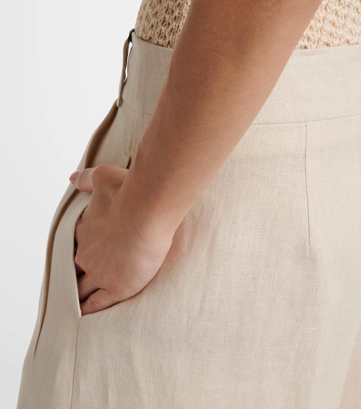 S Max Mara Lira linen wide-leg pants S Max Mara