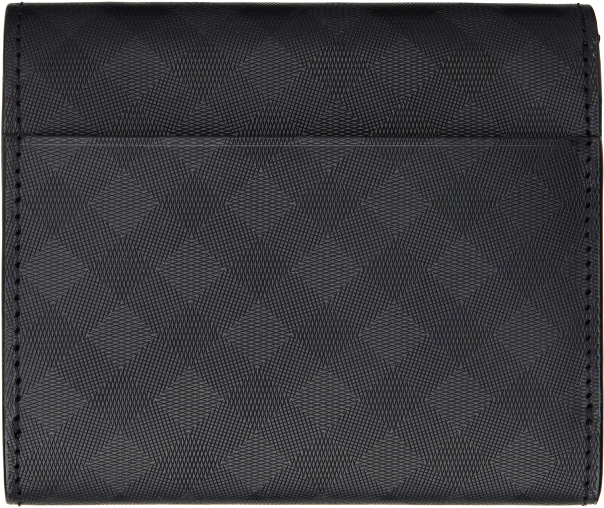 Vivienne Westwood Black Flap Bifold Wallet Vivienne Westwood
