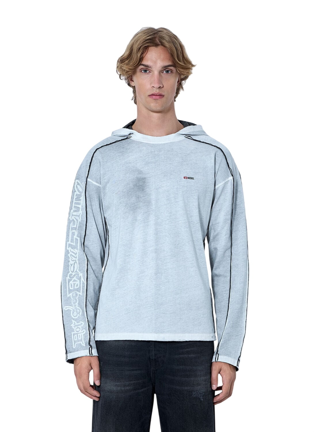 Moncler Gamme Bleu Chevron Crew Sweat Moncler Gamme Bleu