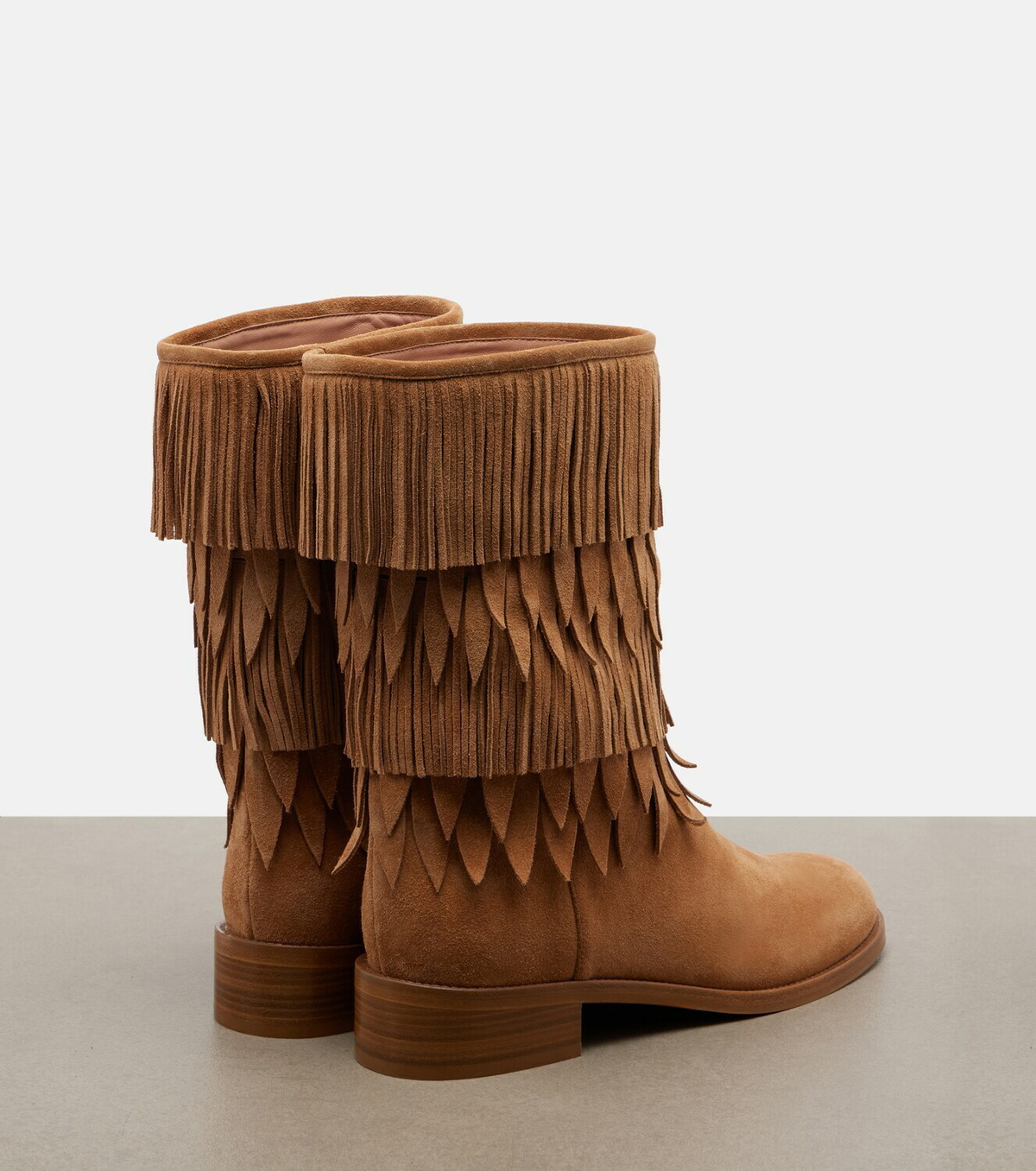 Aquazzura Maverick fringed suede boots