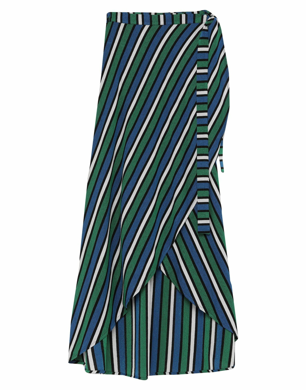 Mc2 Saint Barth Womens Midi skirt in Blue