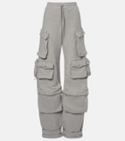 The Attico Cotton jersey sweatpants