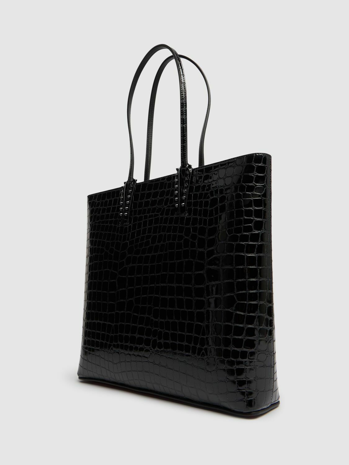 Christian Louboutin TOTES BAGS 【関税・送料込】 Christian Louboutin | Nastroloubi E/W large black canvas