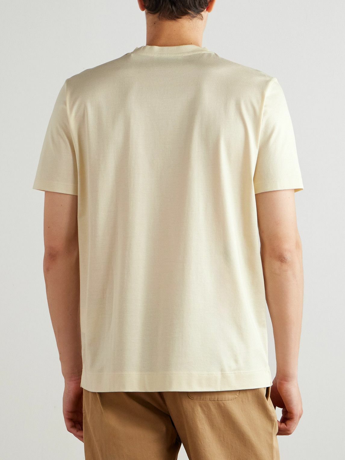 Boglioli - Cotton-Jersey T-Shirt - Neutrals