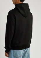 Dolce & Gabbana Logo Hooded Cotton Sweatshirt Black