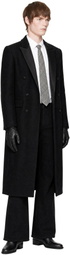Ernest W. Baker Black Double Breasted Coat