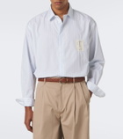 Jacquemus Simon striped cotton shirt