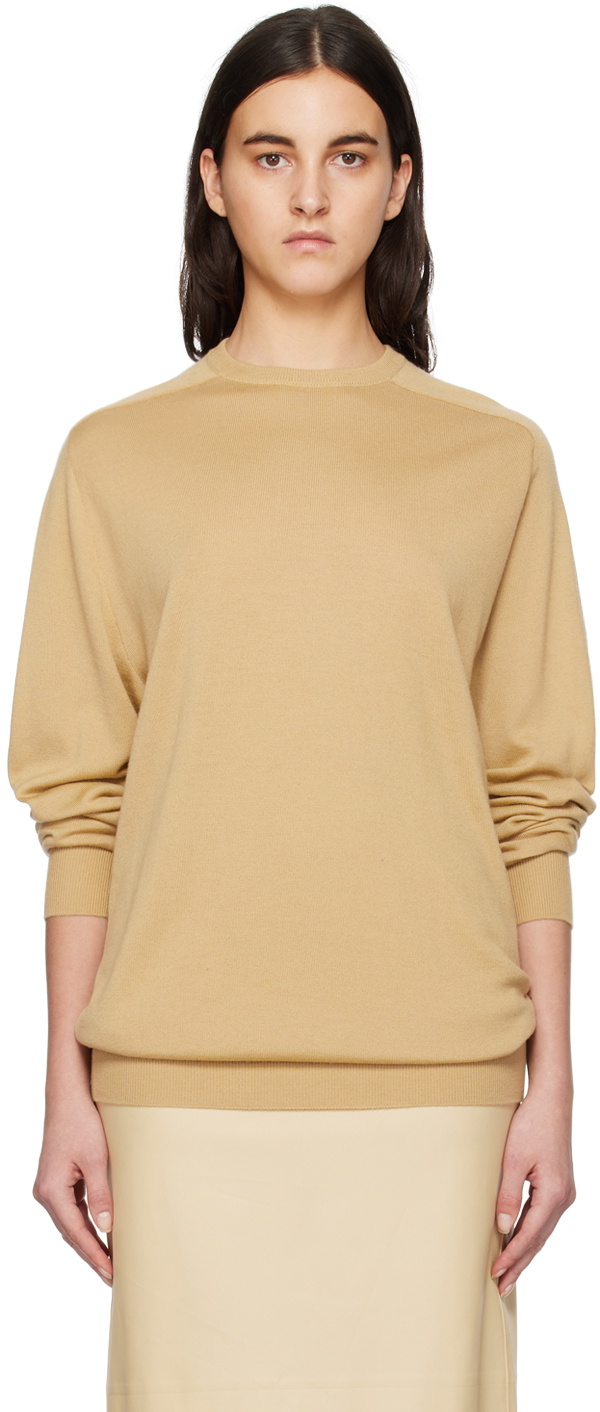 The Row Beige Tana Sweater