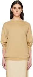 The Row Beige Tana Sweater