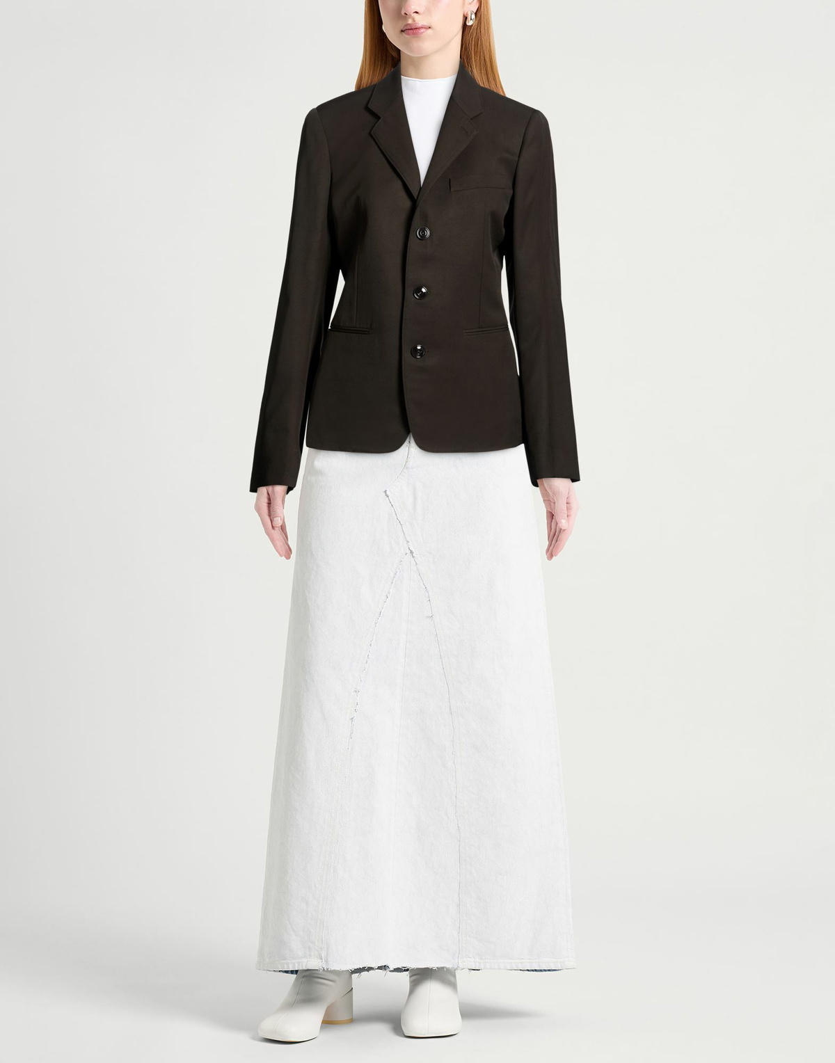 Lemaire Womens Blazer Dark in Brown