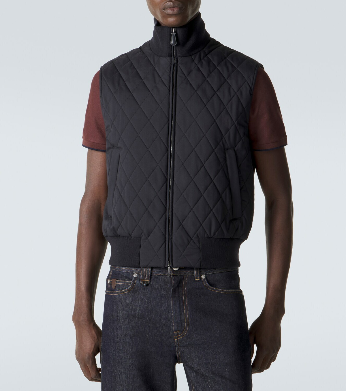 Loro Piana Hopton quilted vest