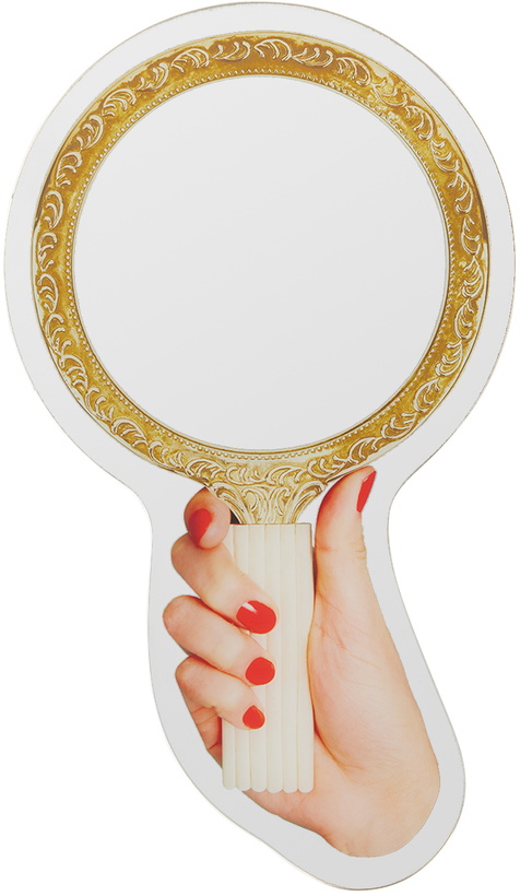 Photo: Seletti Gold Vanity Mirror