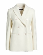 Peserico Womens Blazer Cream
