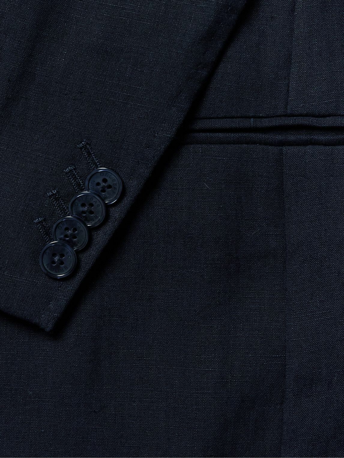 Orlebar Brown - Garret Unstructured Linen Suit Jacket - Blue