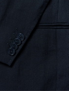 Orlebar Brown - Garret Unstructured Linen Suit Jacket - Blue