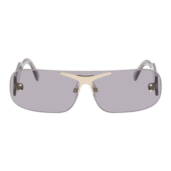 Photo: Burberry Grey Shield Sunglasses