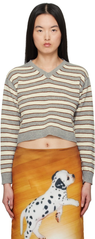 Photo: Ashley Williams Gray & Off-White Molly Knit Sweater