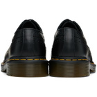 Dr. Martens Black 3989 Yellow Stitch Smooth Brogue Derbys