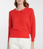 See By Chloe - Pointelle cotton knit top