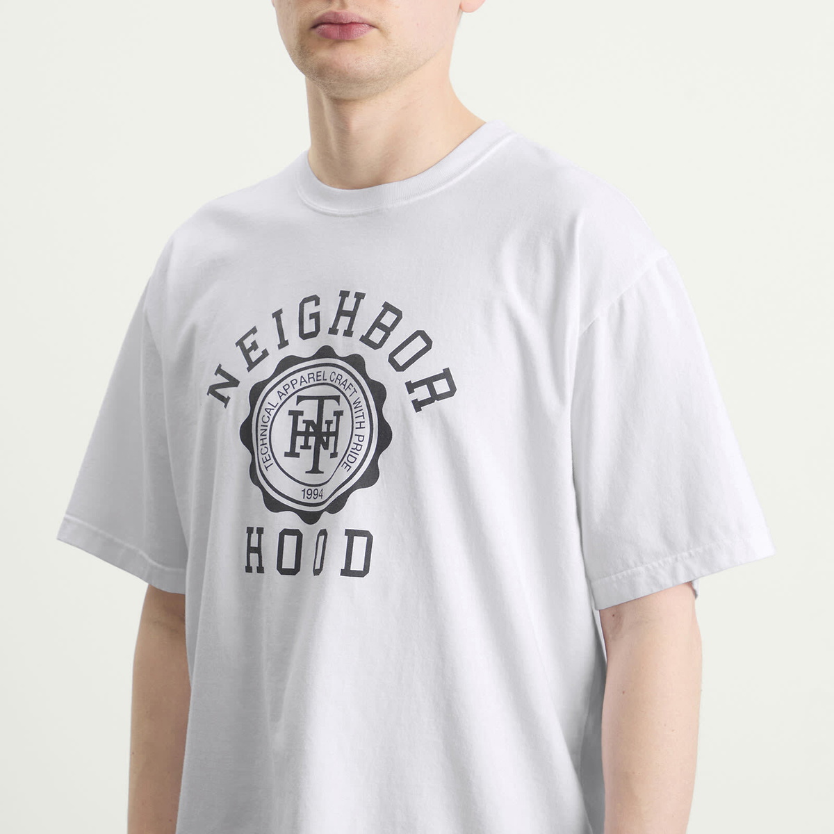 Neighborhood Men's SS-4 T-Shirt in White