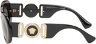Versace Black Medusa Biggie Sunglasses