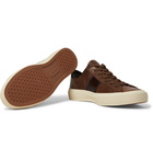 TOM FORD - Cambridge Leather Sneakers - Brown