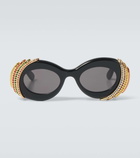 Loewe Paula's Ibiza Pavé oval sunglasses