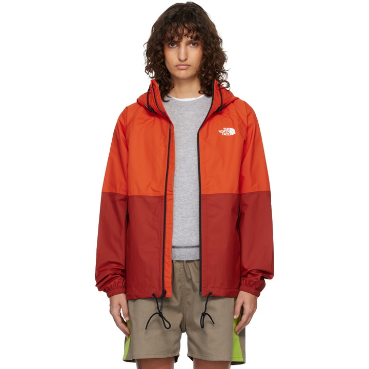 Photo: The North Face Orange Antora Hoodie Rain Jacket
