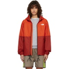 The North Face Orange Antora Hoodie Rain Jacket