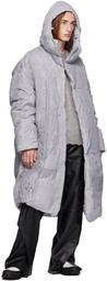 A. A. Spectrum Gray Minerex Down Coat