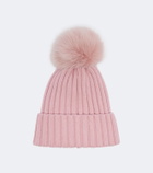 Moncler Ribbed-knit virgin wool beanie