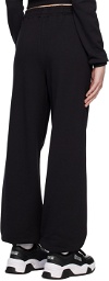 Versace Jeans Couture Black Roses Lounge Pants