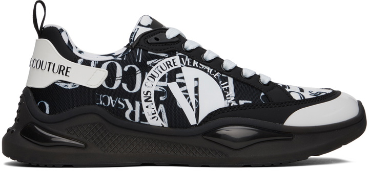 Photo: Versace Jeans Couture Black & White Levion Sneakers