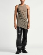 Rick Owens Mens Tank top Taupe