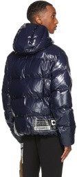 Dsquared2 Navy Down Logo Puffer Jacket