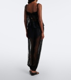 Bananhot Kendall sheer lace balloon pants