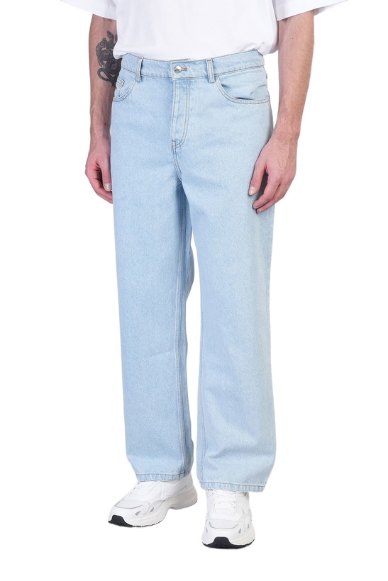 Photo: Maison Kitsuné Jeans In Blue Denim