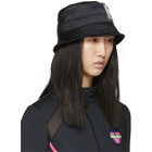 Versace Black Logo Bucket Hat