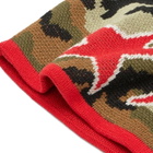 TwoJeys Reversible Icon Beanie in Camo/Red 