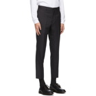 Comme des Garcons Homme Deux Black Pinstripe Trousers