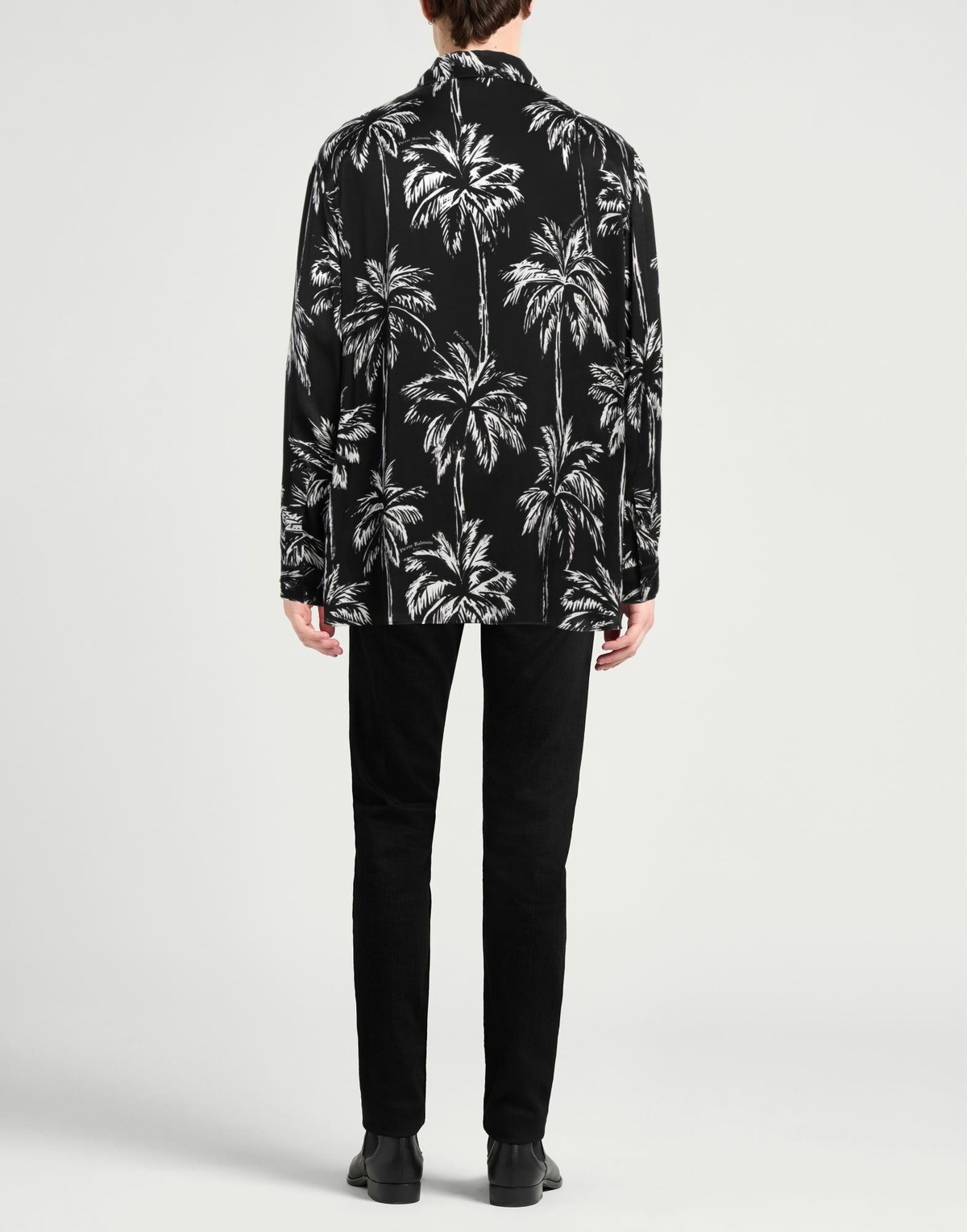 Balmain Mens Shirt in Black