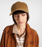 Miu Miu Cotton velvet baseball cap