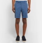 Berluti - Cotton-Twill Bermuda Shorts - Men - Blue