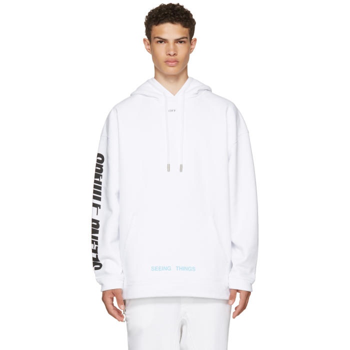 Photo: Off-White White Photocopy Over Hoodie 