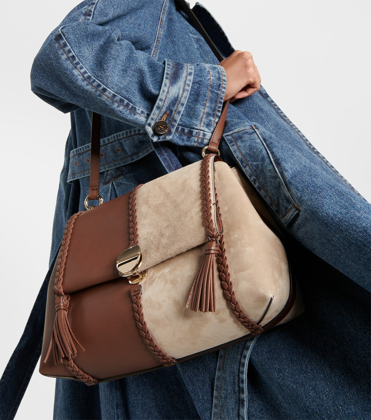 Chloé Penelope Medium leather shoulder bag Chloe