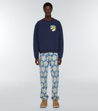 Kenzo - Embroidered cotton jersey sweatshirt